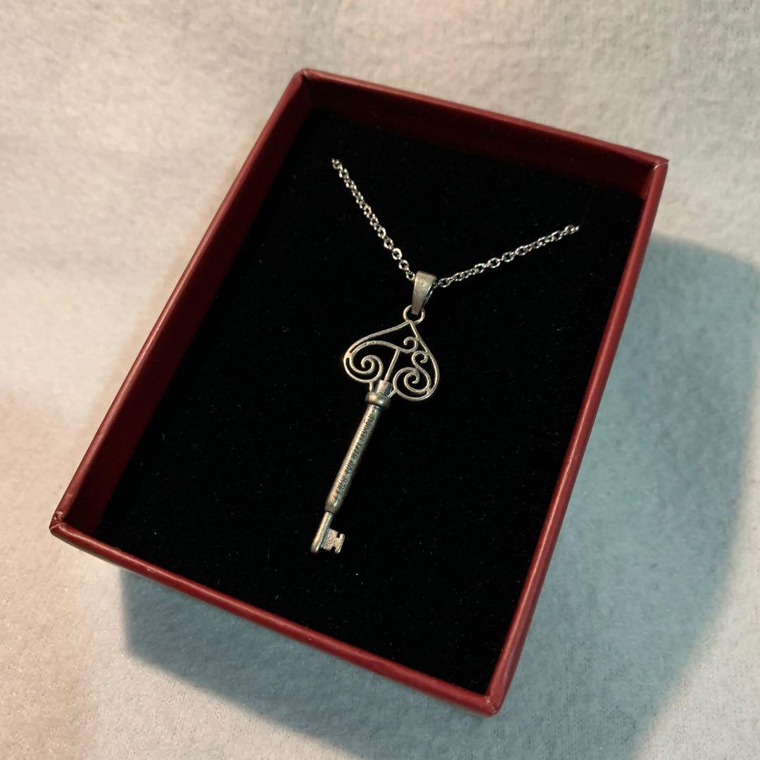 I Knew You Were Trouble Key Necklace