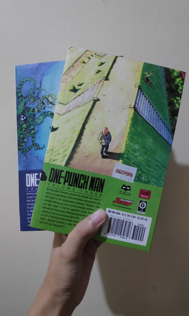 One Punch Man Vol. 3 & 4 (Category: Comics & Manga) located in Dasmarinas. Submitted by _kael_ (Listing ID 1169536106, Image 3). Description: Please read my profile about first. Thank you! - Yellowing pages both - Nabasa before Vol. 4 (last pic) - Both readable - Php375 each - Buy both for Php750 #4theplanet OPM.