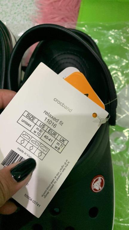 M8 w10 crocs size clearance