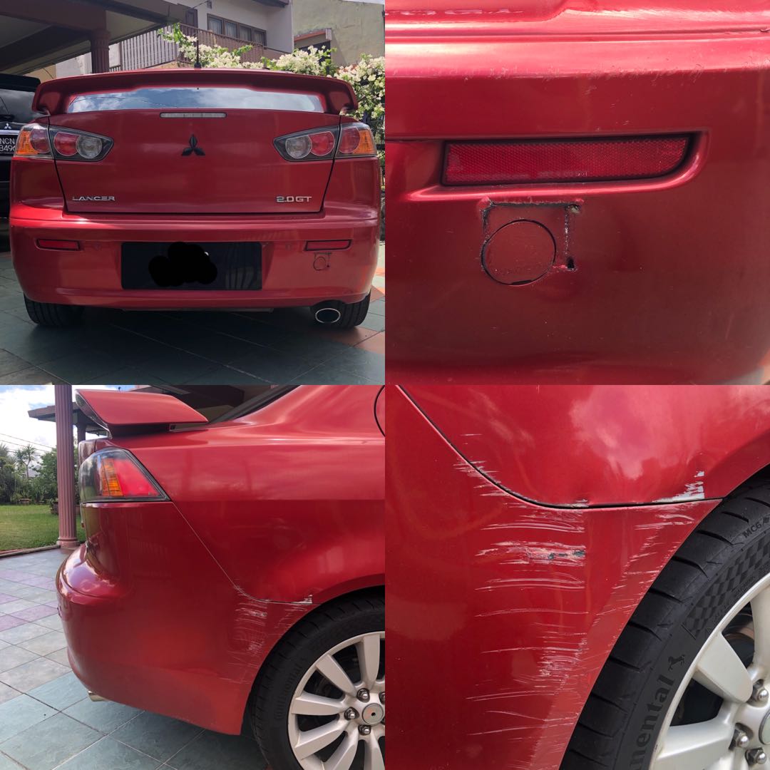 Original Lancer GT Rear Bumper, Auto Accessories on Carousell