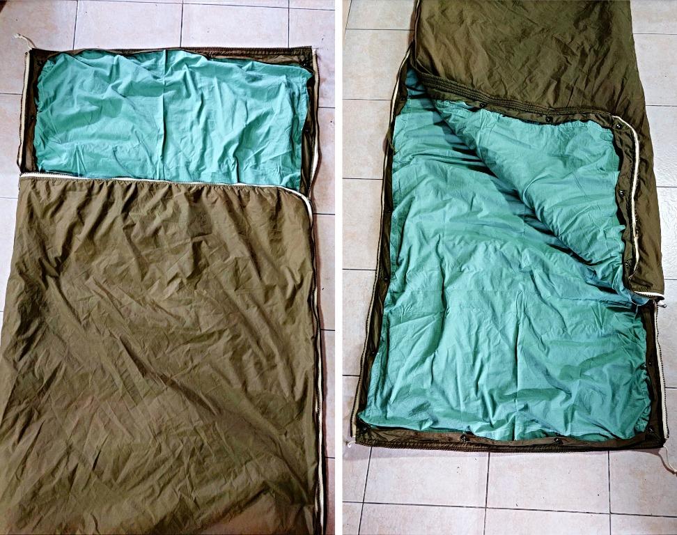 Original Army Sleeping Bag of the Czechoslovak Army / 3 layers