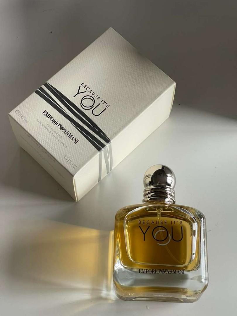 P697 EMPORIO ARMANI BECAUSE IT S YOU EDP 100ML PERFUME Beauty