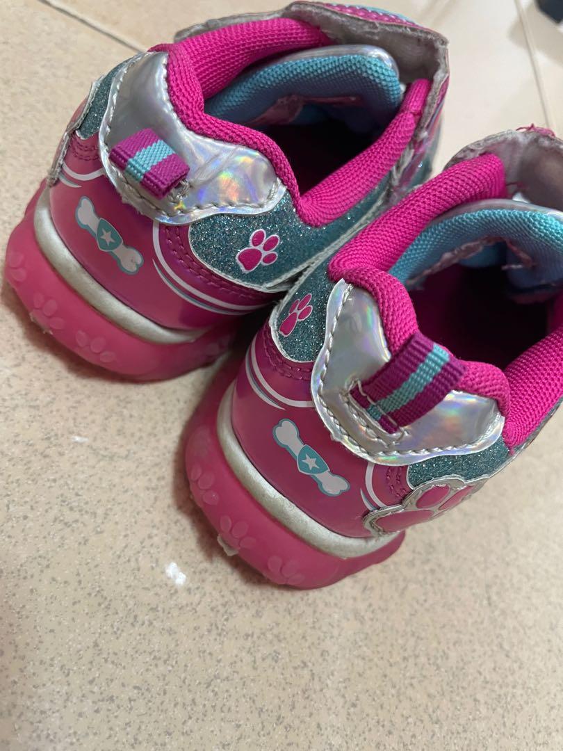 Girls Light Up Shoes Nickelodeon Paw Patrol Hook And Loop Girls - Main Image
