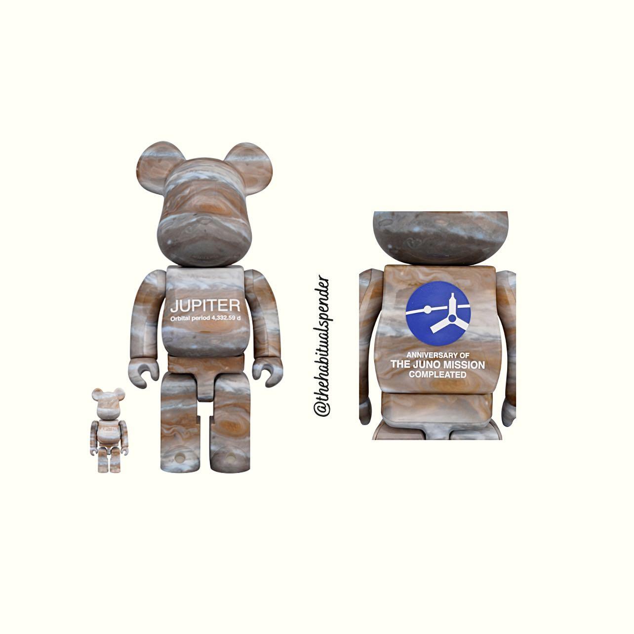 BE@RBRICK JUPITER 100％ & 400％ Medicom Toy BE@RBRICK jupiter 400