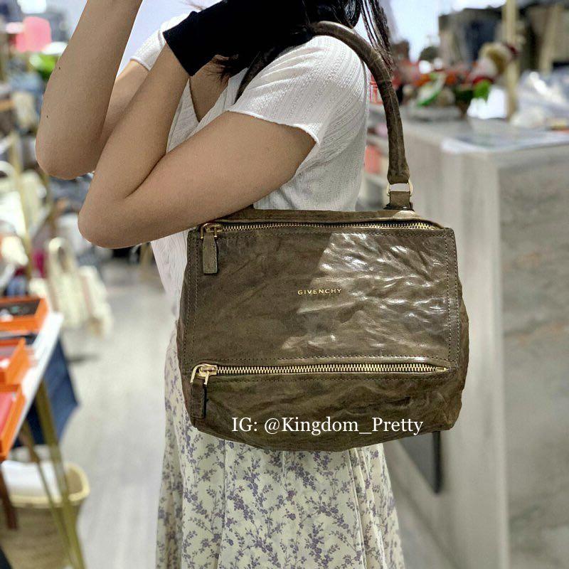 Givenchy pandora wrinkled leather hot sale