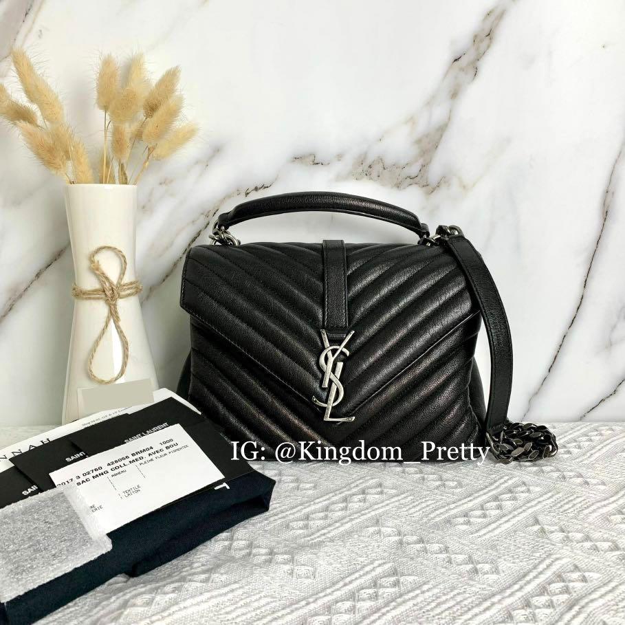 YSL College Bag Medium, Luxury, Bags & Wallets on Carousell