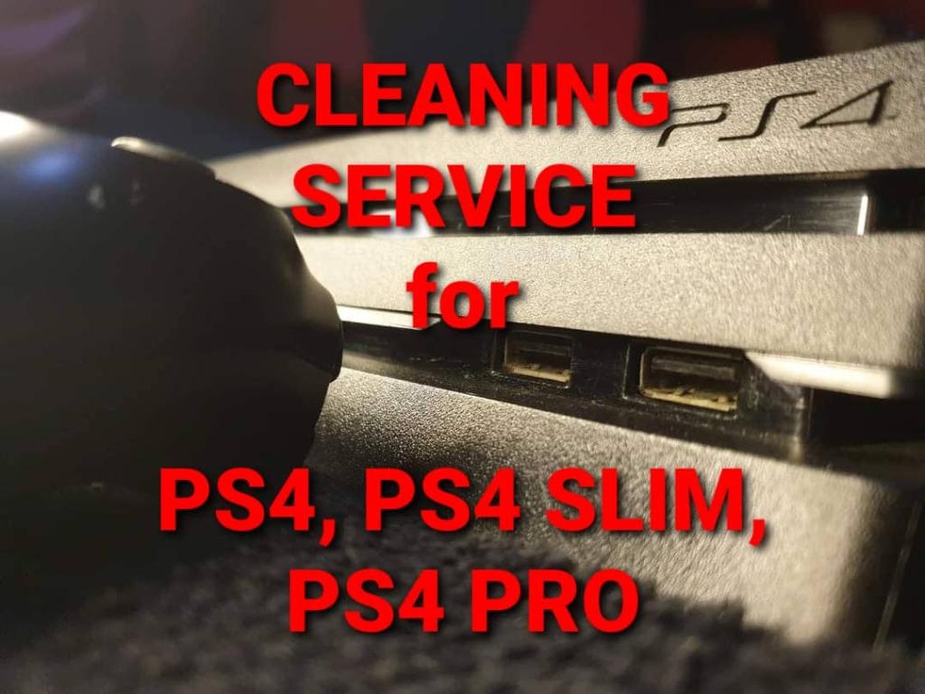 PS4 Cleaning Service Video Gaming Video Game Consoles