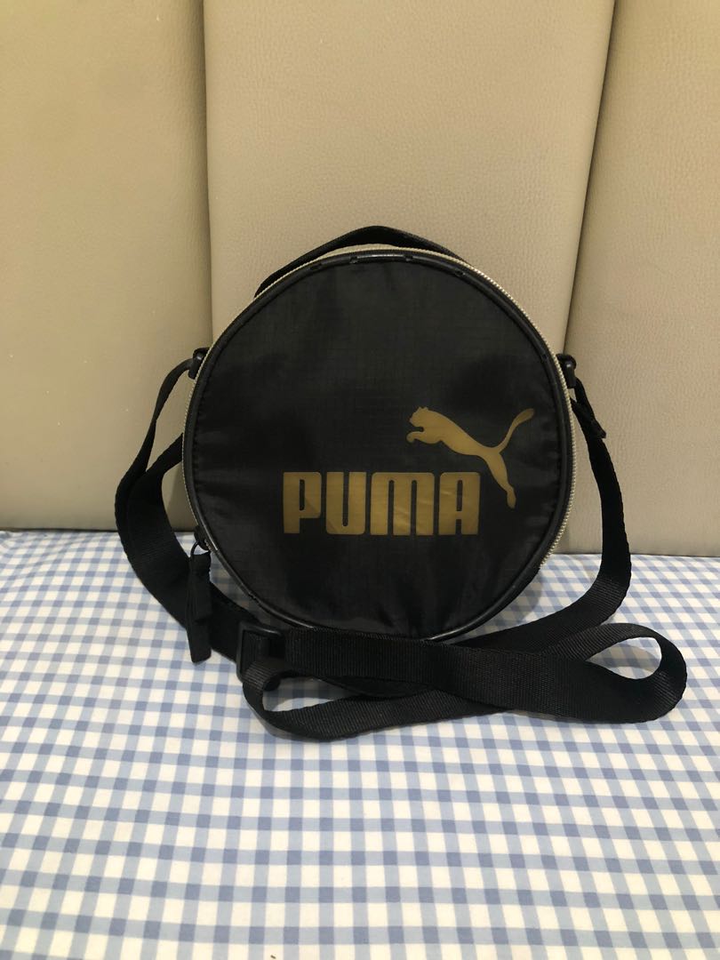 Tas Puma round sling bag preloved authentic original