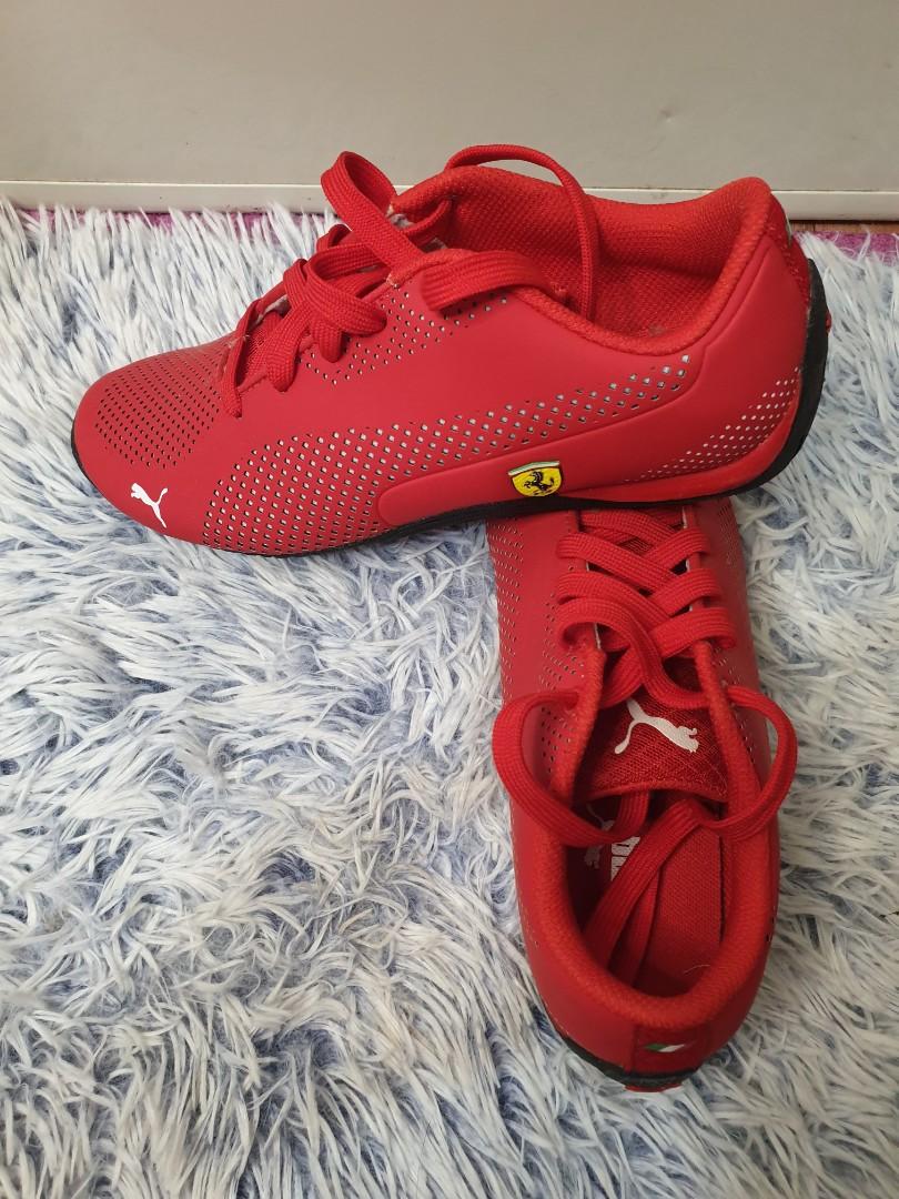 PUMA SNEAKERS (Category: Sneakers) located in Taguig. Submitted by samcheco (Listing ID 1169527064, Image 1). Description: Authentic X Ferrari Sneakers for women used once only. size 36 comes with box available shipping at buyers expense. payment first thru gcash Thank you Location is bacolod city.