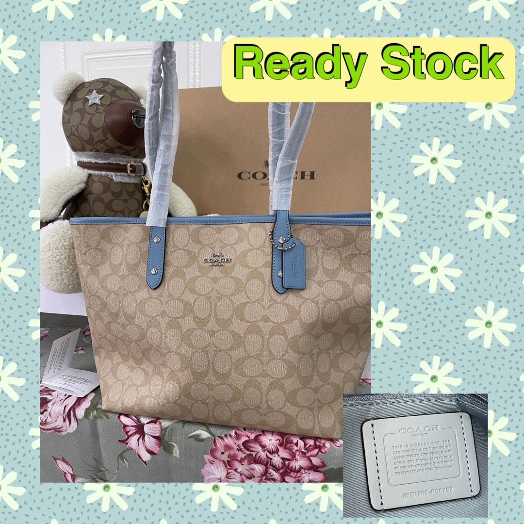READY STOCK AUTHENTIC COACH F58292 shoulder totes bag handbag Luxury Bags Wallets on Carousell
