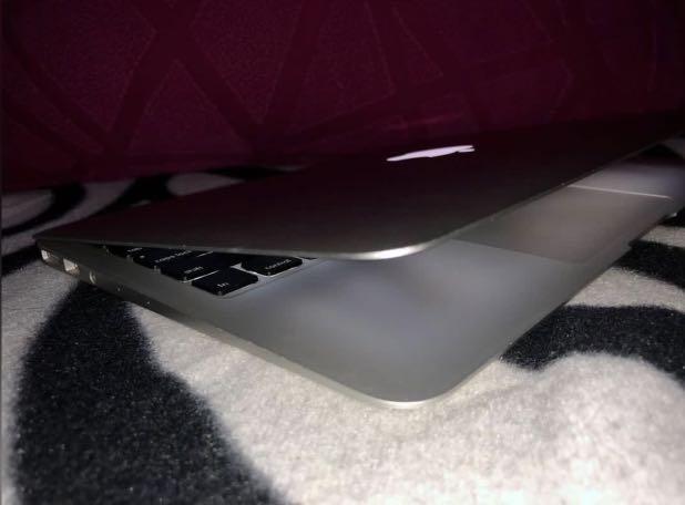 Rush Apple Macbook Air Laptop 11” Mid 2013 (Category: Laptops & Notebooks) located in Rizal. Submitted by rrbbmm (Listing ID 1169533210, Image 3). Description: Rarely used, used for 2 yrs continuous for senior high school school works lang -No scratches - No heating unless heavy work - Good Quality of Battery - Orig Charger only included - Cycle count - 500+ (mababa na yan compared with others huhu) .