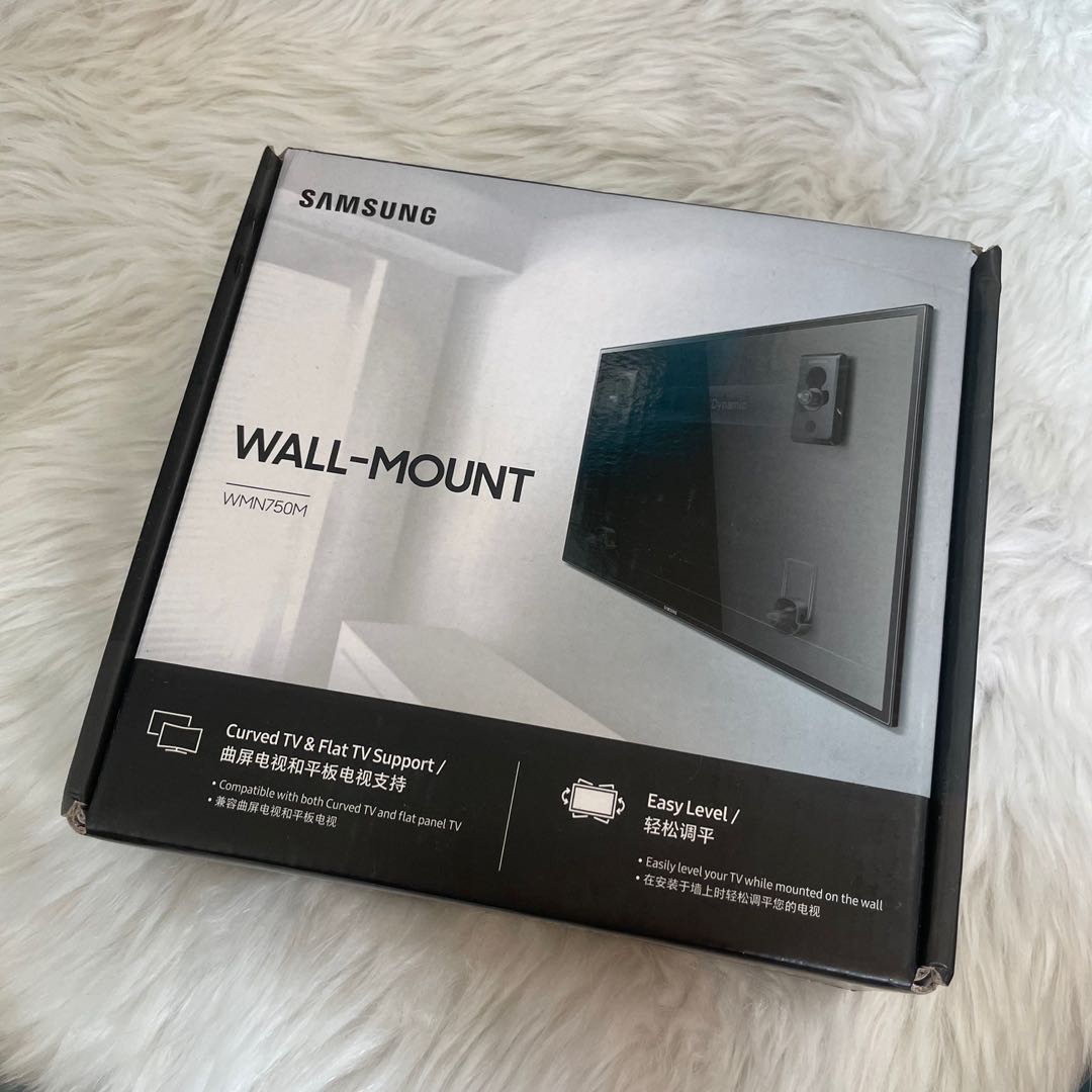 全新‼️Samsung TV wall mount 三星電視掛牆架, 家庭電器, 電視 & 其他娛樂, 電視 - Carousell