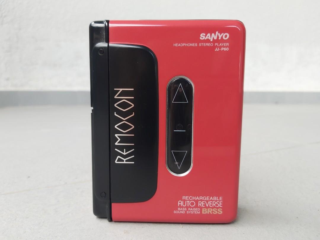 Sanyo JJ-P60 walkman kassette cassette 機卡式機磁帶機錄音機唱帶機