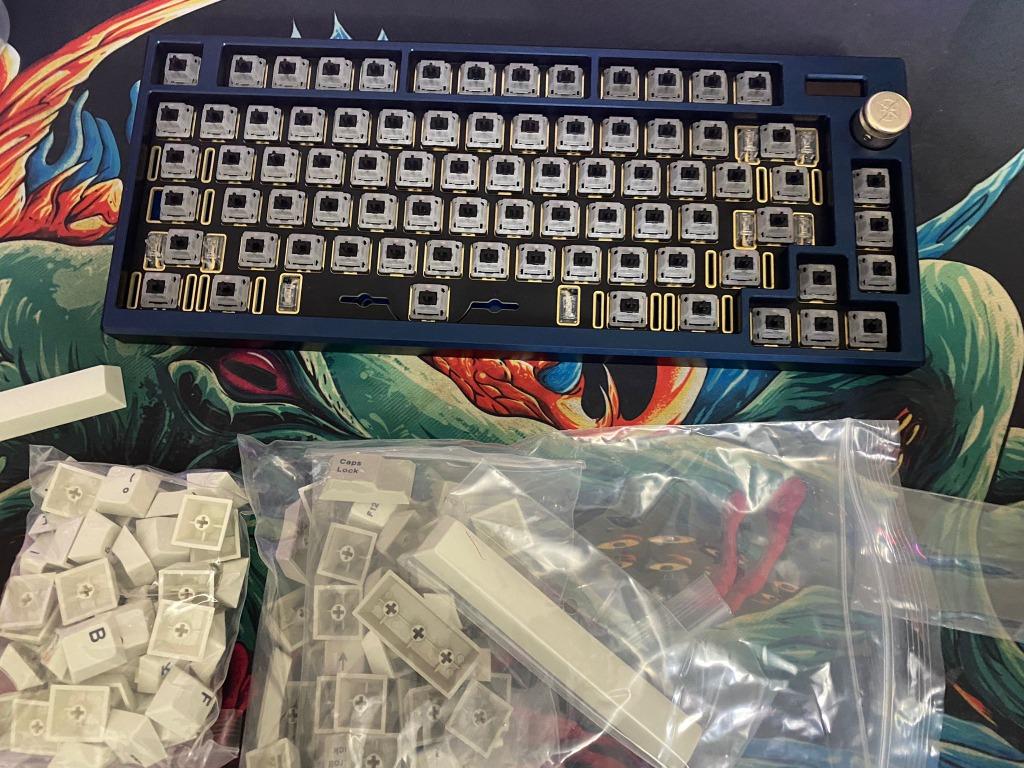 Satisfaction 75 Navy Built A Stock Keyboard, Computers & Tech, Parts ...