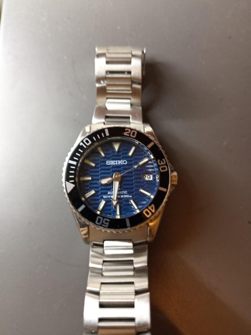 Seiko Divers Automatic Mid Size SKX023K Men s Fashion Watches Accessories Watches on Carousell