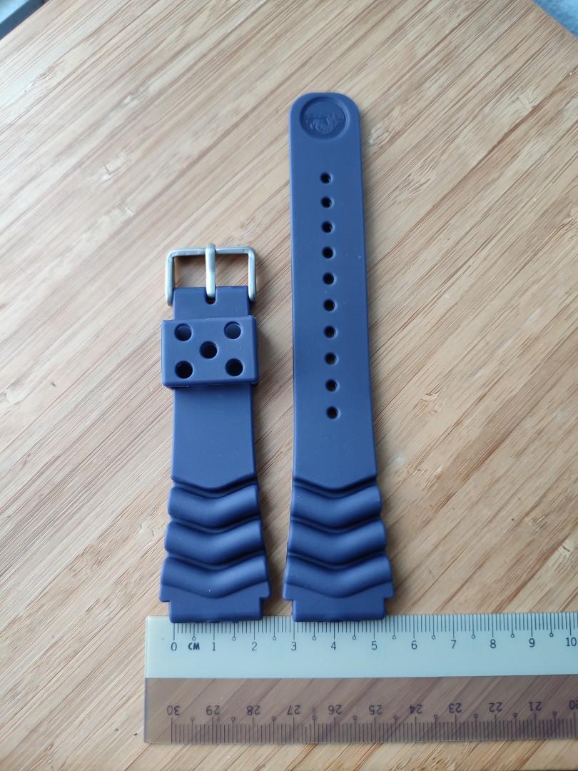 Seiko Z22 Rubber Strap (Blue), Men's Fashion, Watches & Accessories ...