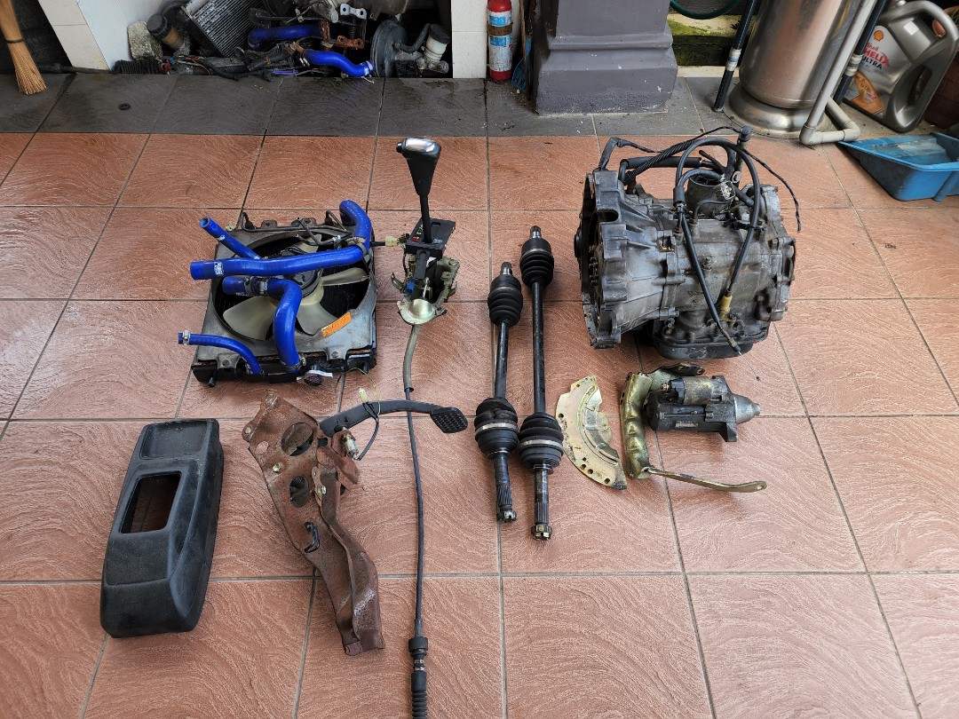 Set gearbox auto complete efrl turbo 4speed untuk kancil, Auto