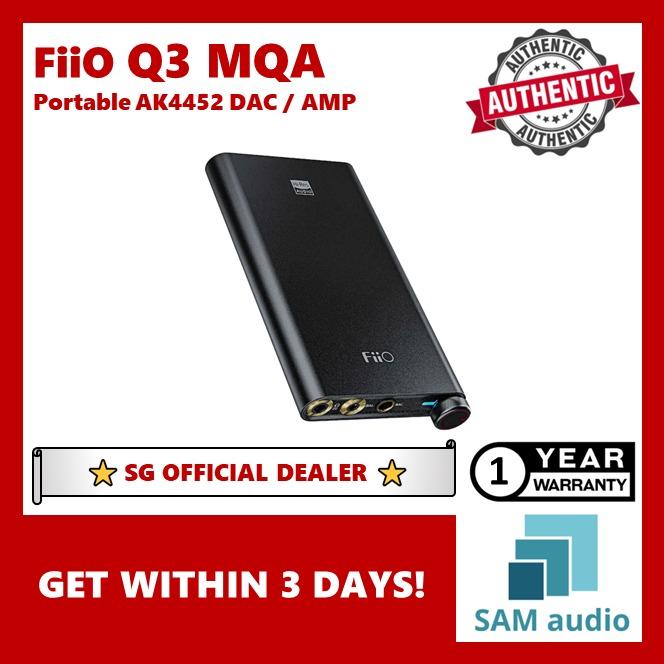 Portable DAC and Amplifier Q3 MQA Edition Is Officially Released