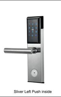 Silver Hotel Type Digital  Lock  Electronic Lock Passcode Lock