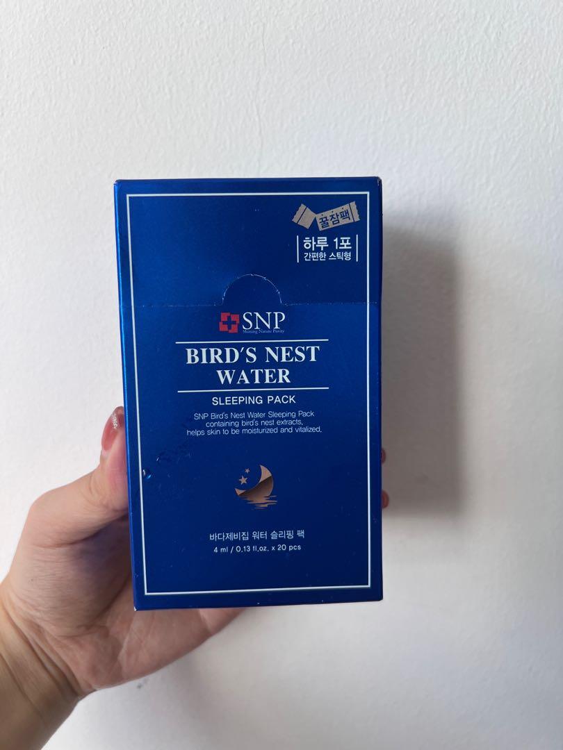SNP bird nest sleeping mask, Beauty & Personal Care, Face, Face Care on Carousell