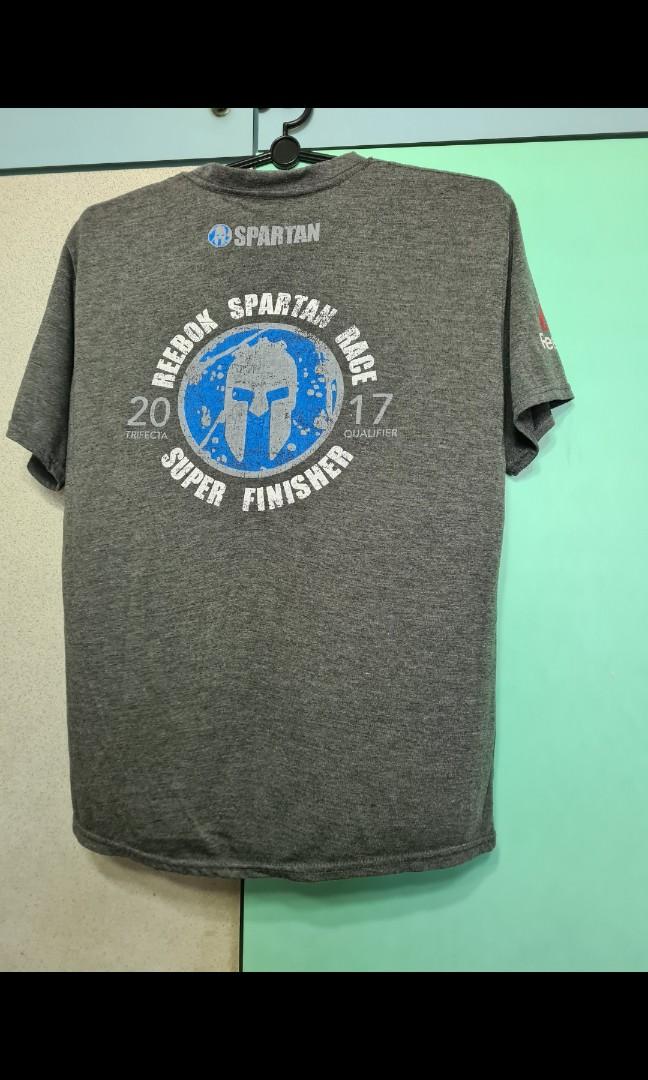Spartan Race 2017 Finisher Tee, Men's Fashion, Tops Sets