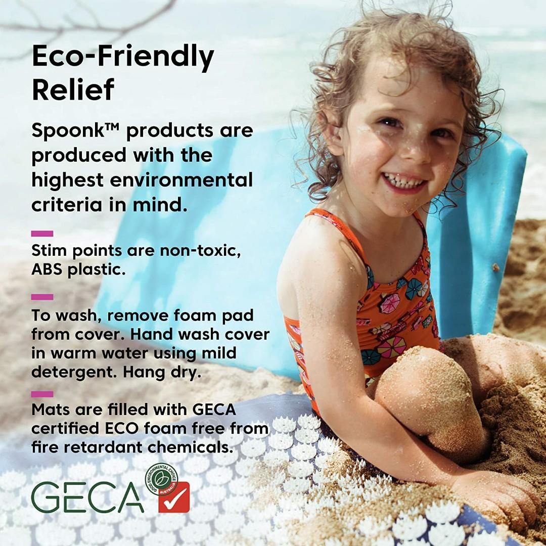 Spoonk Sleep Induction and Back Pain Relief Acupressure mat, Health