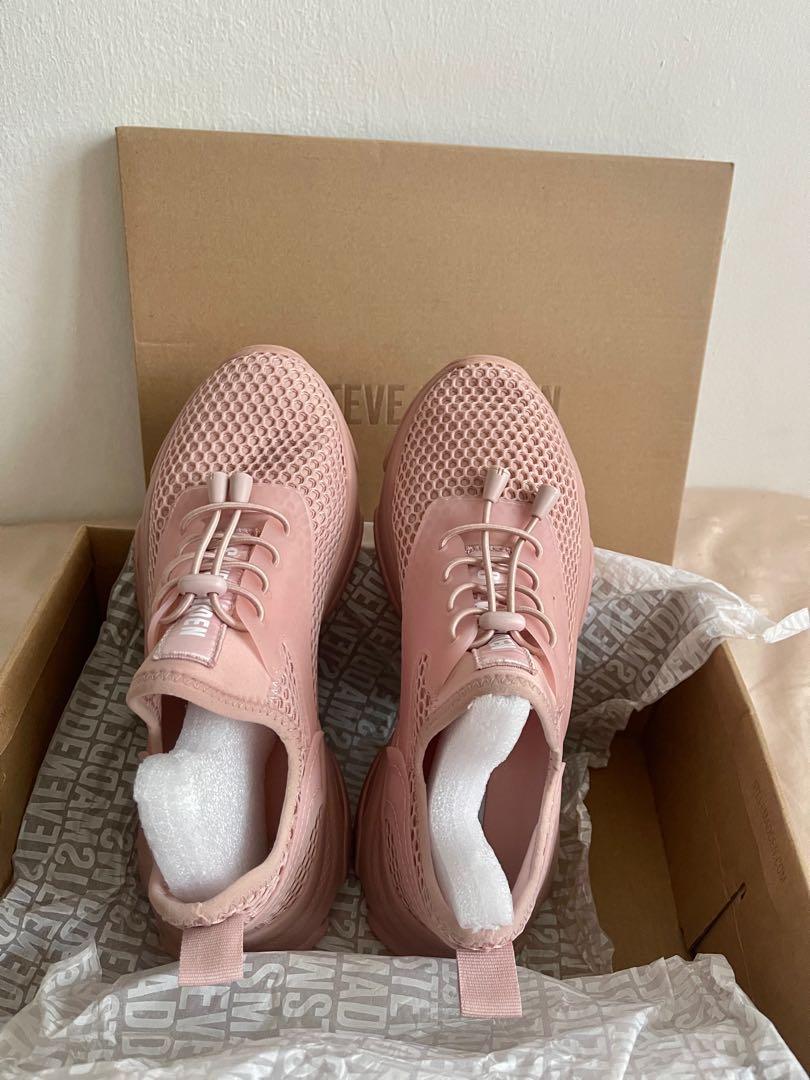 Steve madden pink tennis shoes outlet