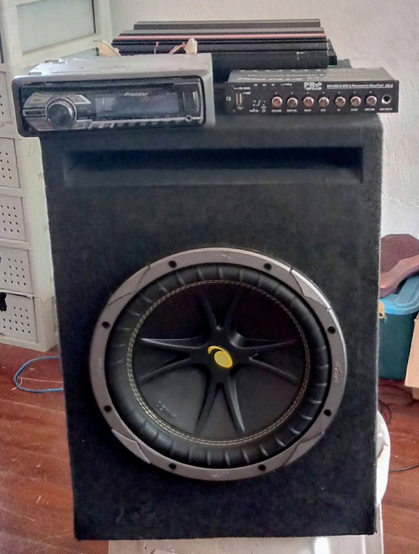 GARAGE SALEsubwooferstereoamplifier, Audio, Soundbars, Speakers