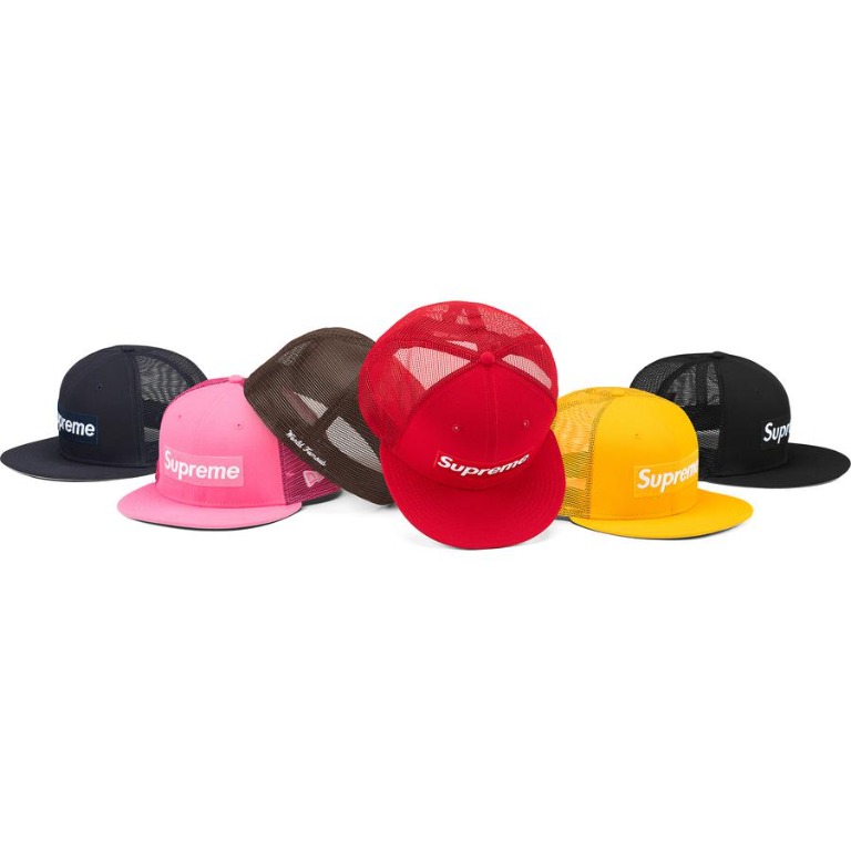 Supreme Box Logo Mesh Back New Era, Men's Fashion, Watches Accessories, Caps Hats on Carousell Supreme Box Logo Mesh Back New Era, Men's Fashion, Watches Accessories, Caps Hats on Carousell