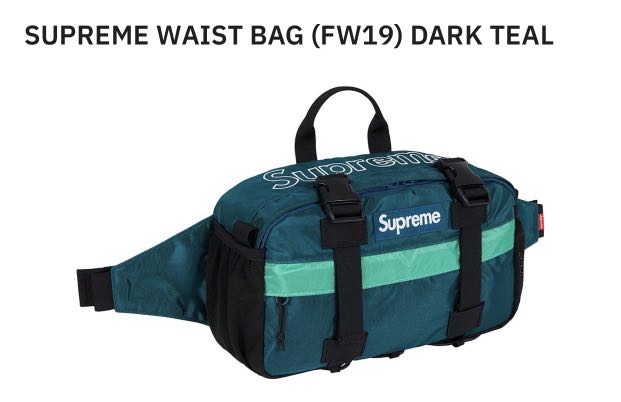 Supreme Waist Bag Dark Teal