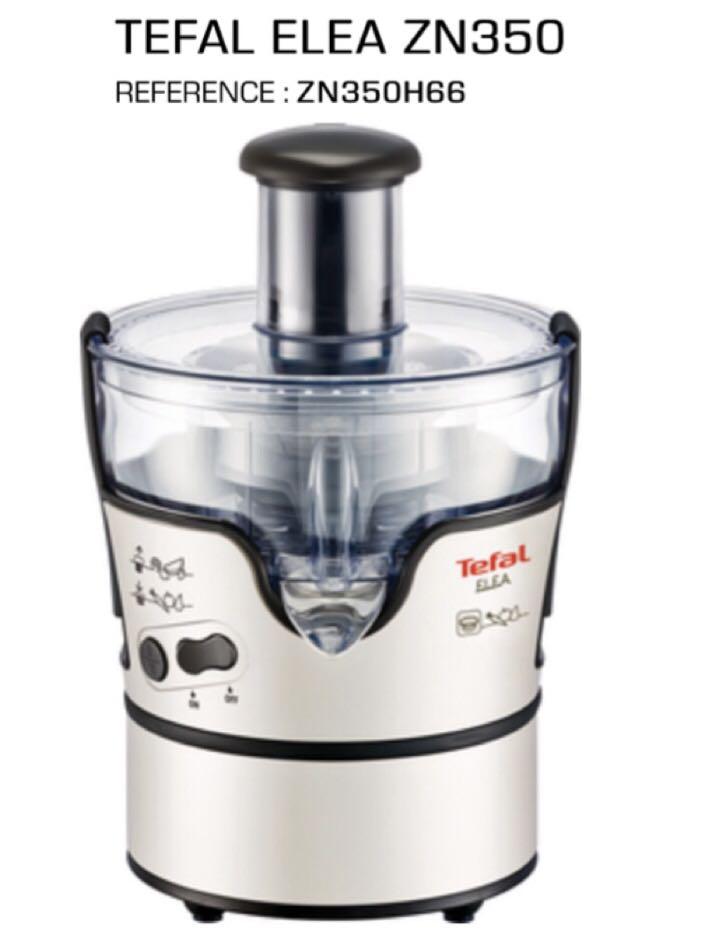 Tefal Elea Juice Extractor ZN350, TV & Home Appliances, Kitchen