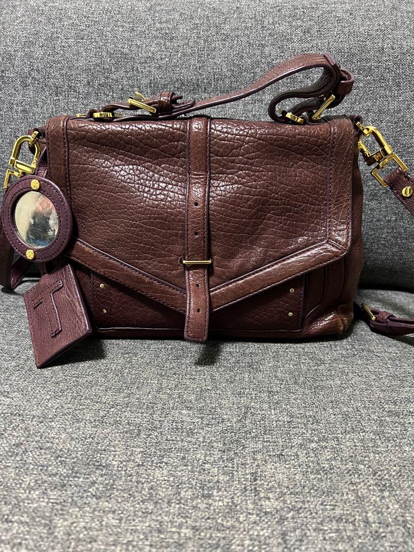 Tory Burch 797 Madison Avenue handbag (burgundy), Luxury, Bags & Wallets on  Carousell