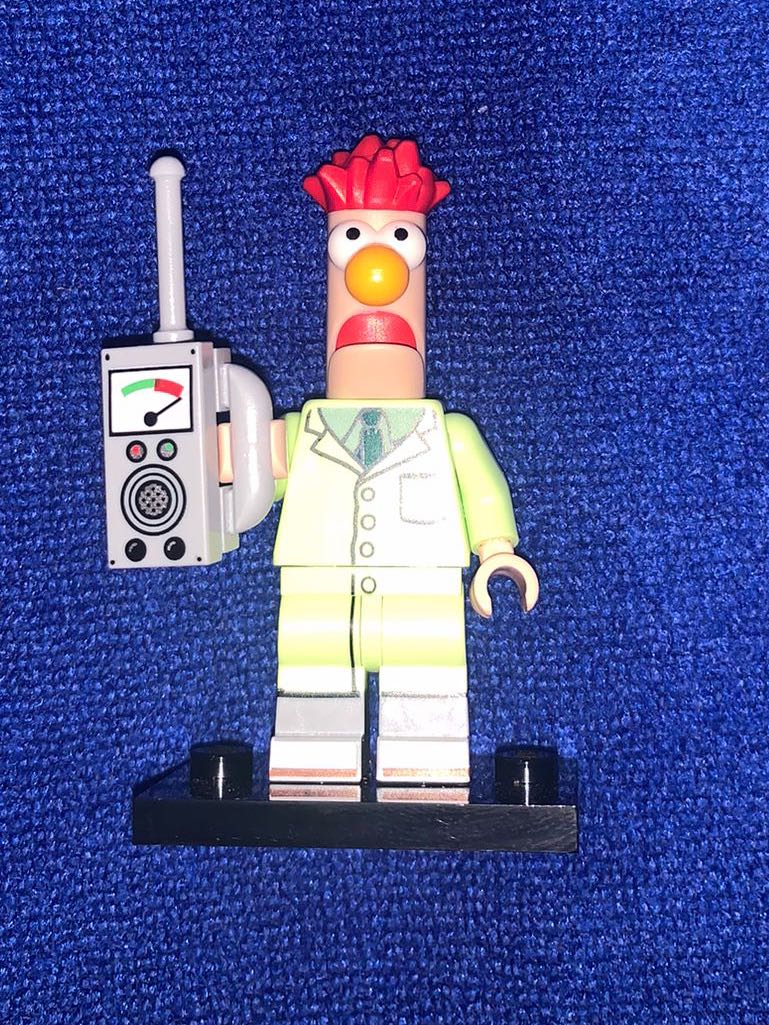 Muppets LEGO Minifigure Beaker, Hobbies & Toys, Toys & Games on Carousell