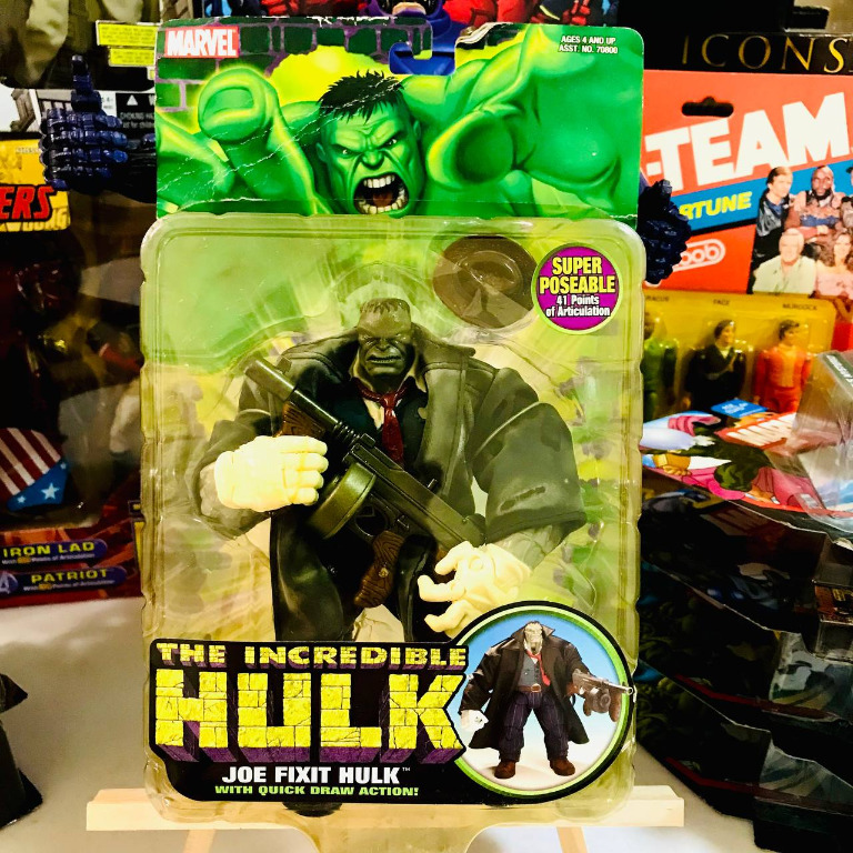7" MARVEL THE INCREDIBLE HULK SERIES JOE FIXIT HULK SUPER
