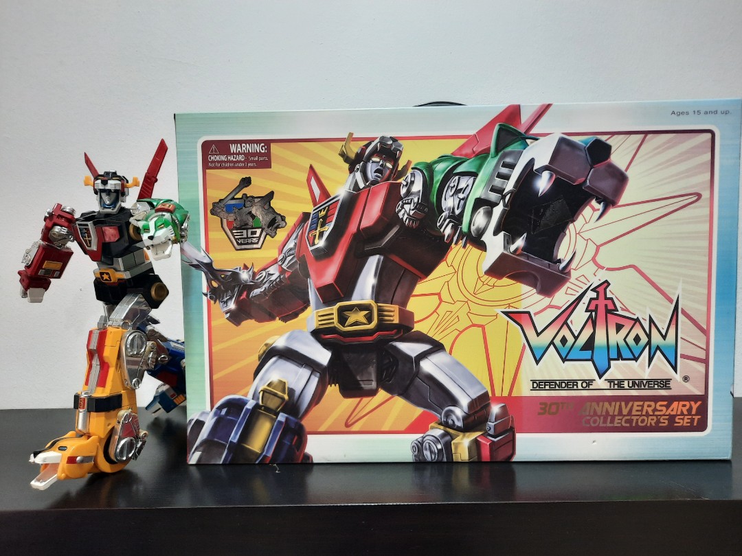 Toynami Voltron 30th Anniversary FREE DVD Hobbies Toys