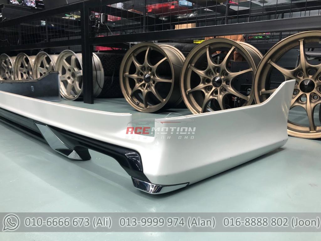 TOYOTA ALPHARD AGH30/VELLFIRE GGH30 MODELLISTA REAR SKIRT FOR SALE ...
