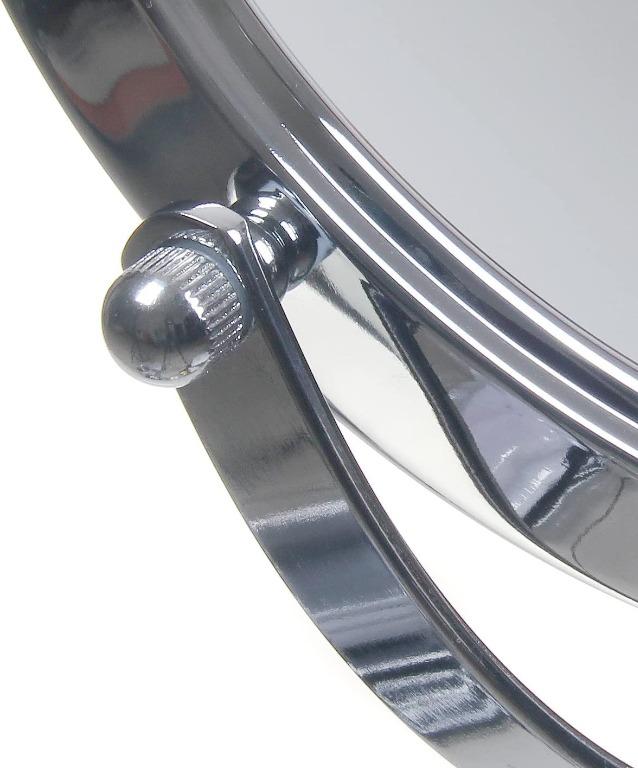 TUKA Standing Cosmetic Mirror 10x Zoom, 6 inch Double Sided Table Top