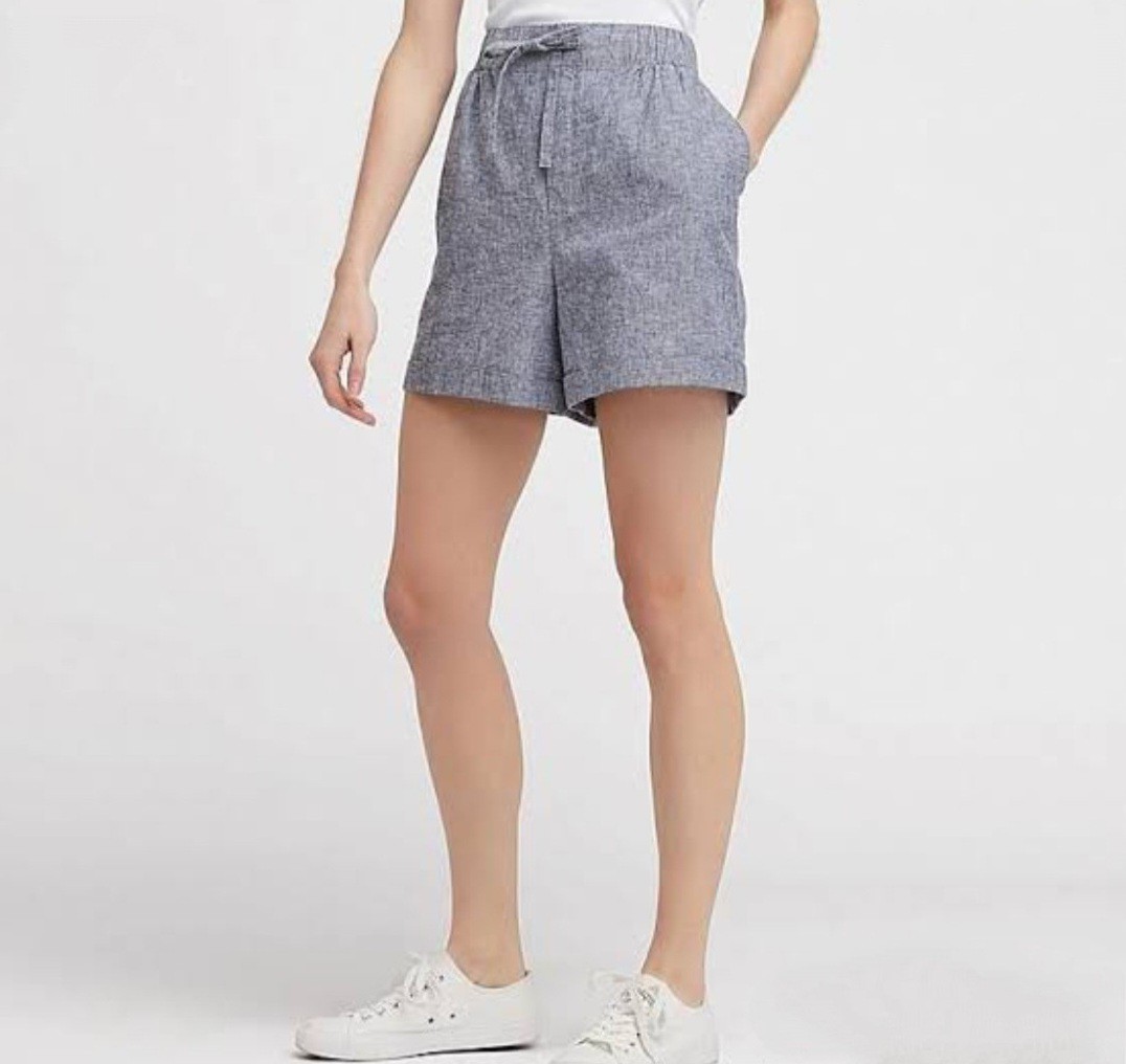 Uniqlo Cotton Linen shorts, Women's 
