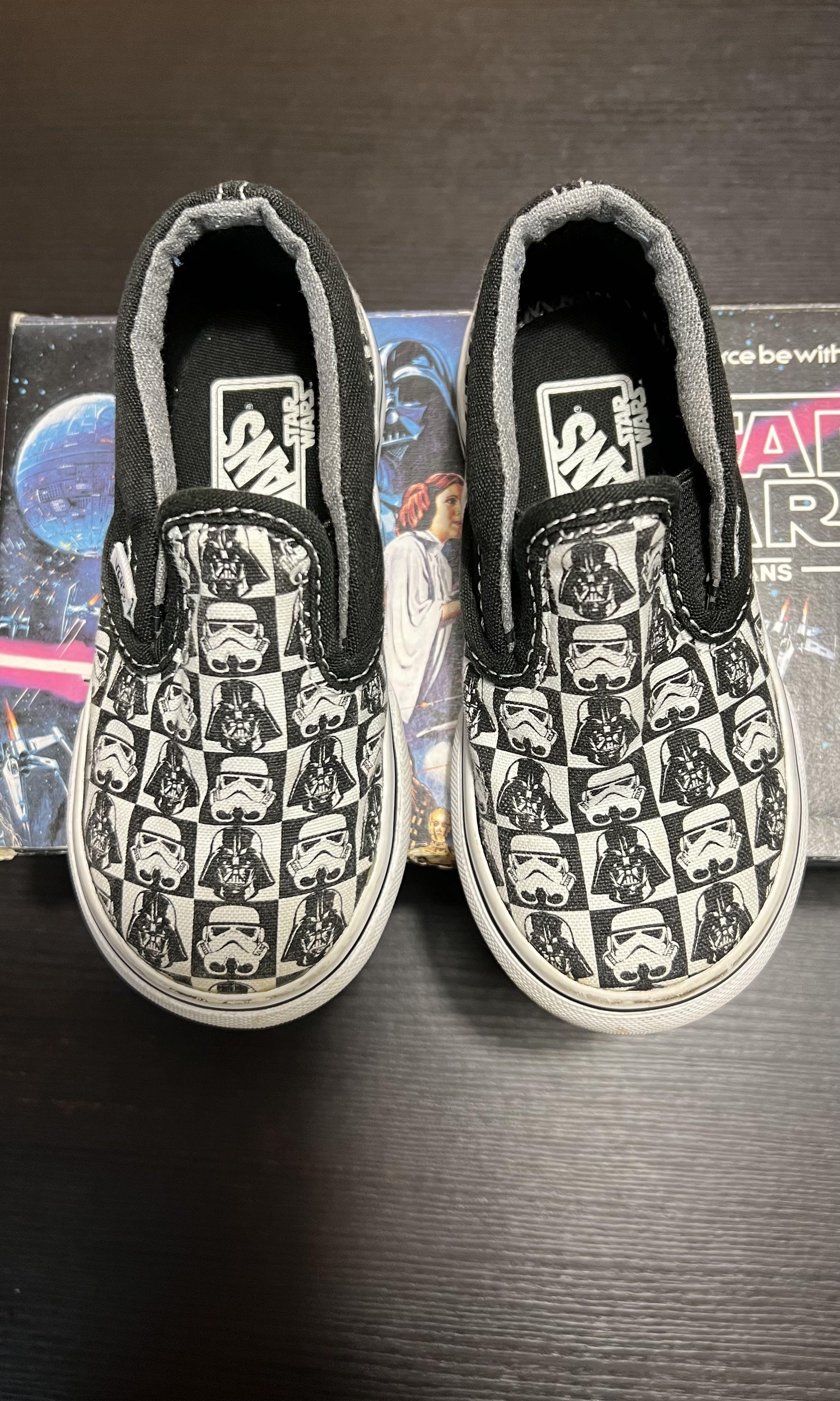 Star slip top on vans