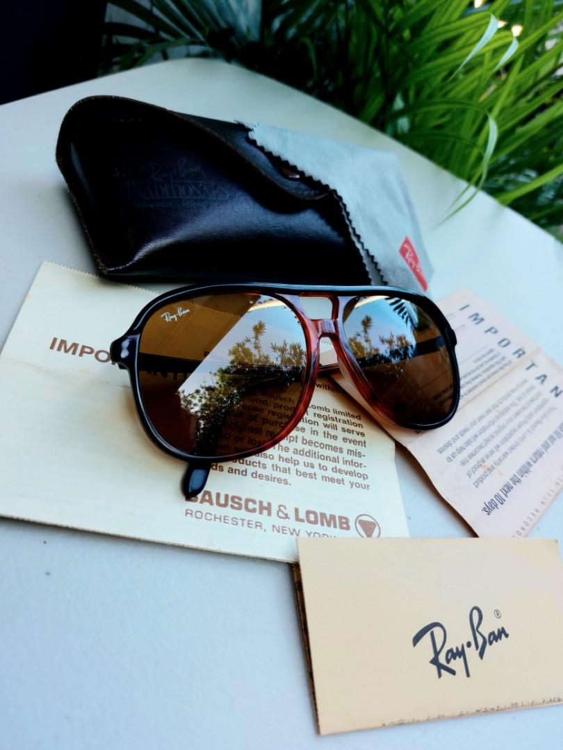 Vintage B&L rayban traditionals style B in B15 lenses, Men's Fashion,  Watches & Accessories, Sunglasses & Eyewear on Carousell