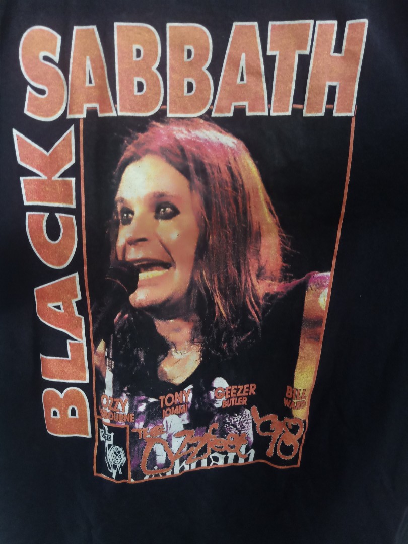 ozzy osbourne polo shirt