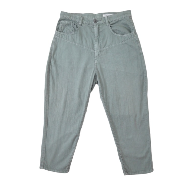 SUNAOKUWAHARA 00s patchwork denim pants-
