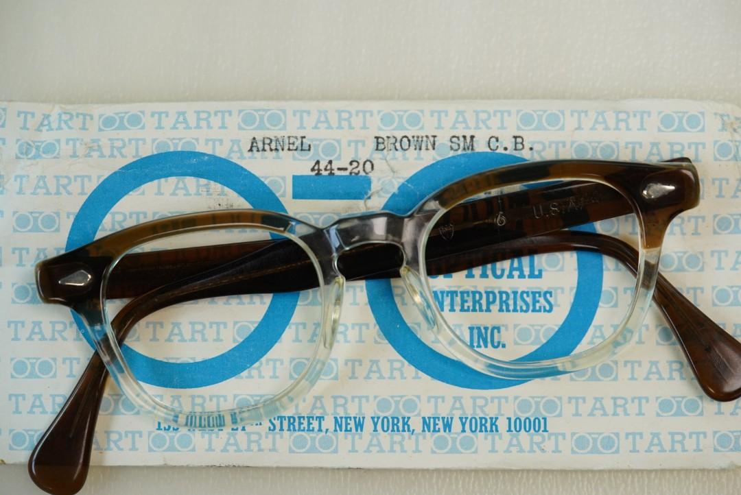 Vintage tart optical arnel brown SM cb, 男裝, 手錶及配件, 眼鏡