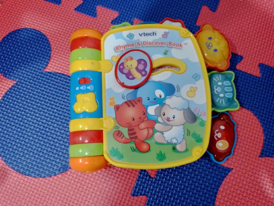 Vtech Store Book Vtech nursery rhyme storybook, Babies & Kids, Infant Playtime on Carousell