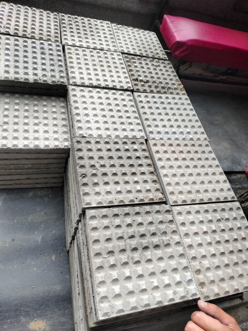 WAFFLE TILES GRAY, Commercial & Industrial, Construction & Building