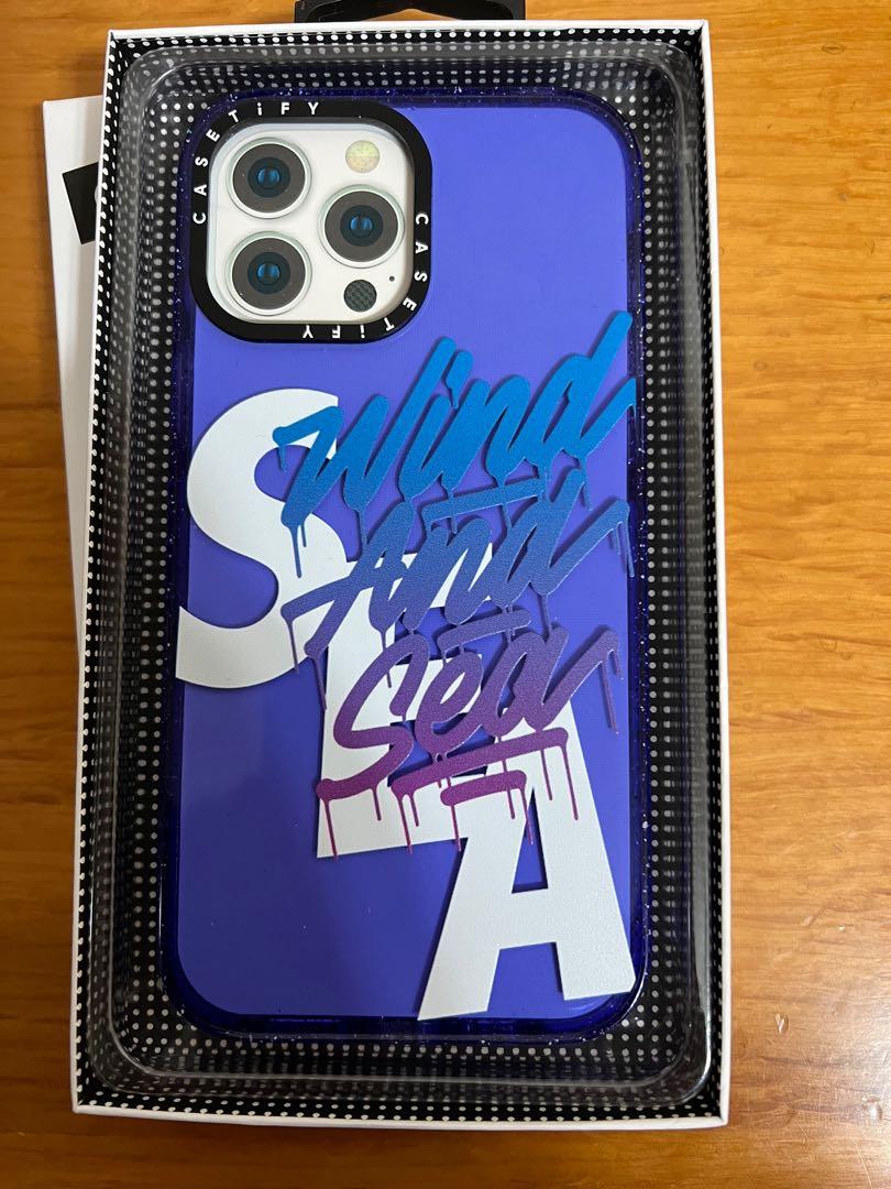 iPhone 13pro 用 wind and sea casetify wdsカラーホワイト 