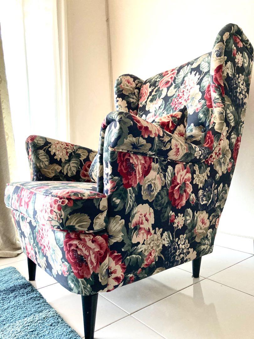 Ikea strandmon online floral