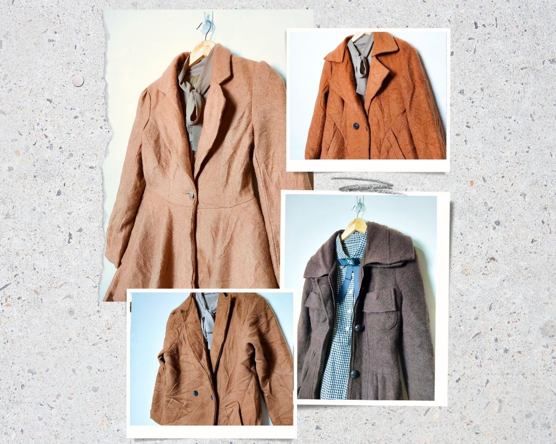 Wool Coat Bale 90kgs Ukay, Women's Fashion, Coats, Jackets and