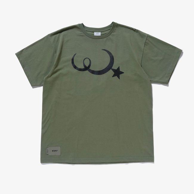 Wtaps moon & star 22ss olive drab XL academy locker, 男裝, 上身及