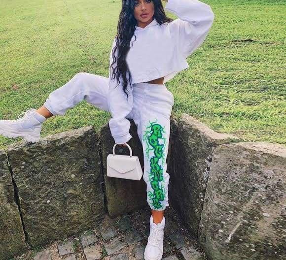 Graffiti sweatpants deals